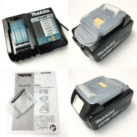  MAKITA マキタ 充電式インパクトドライバ イエロー 18V 6Ah TD172DGX