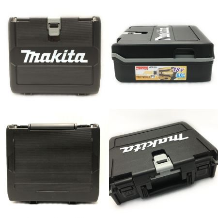  MAKITA マキタ 充電式インパクトドライバ イエロー 18V 6Ah TD172DGX