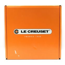 ☆☆ LE CREUSET ルクルーゼ 《 鍋 ココットロンド 》オレンジ / 22cm / 両手鍋 オレンジ Bランク