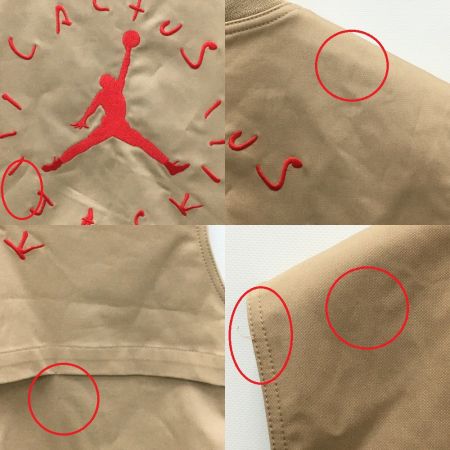  NIKE ナイキ ×トラヴィス・スコット ユーティリティーベスト SIZE XXL メンズ ベージュ