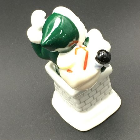  ROYAL COPENHAGEN ロイヤル・コペンハーゲン 《 サンタクロース 》グリーン / 置物 / 陶器
