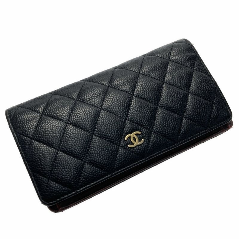 中古】 CHANEL シャネル マトラッセ タイムレス・クラシック ブラック