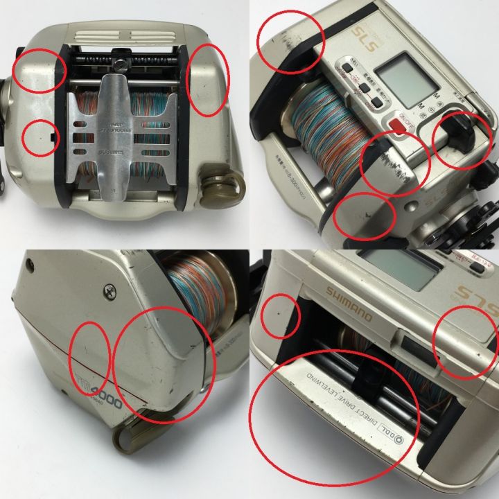 SHIMANO シマノ SLS デジタナ TM4000 電動リール RG0640 - 中古