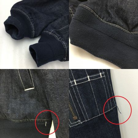  VANSON バンソン デニムジャケット ボア付き SIZE L メンズ インディゴ