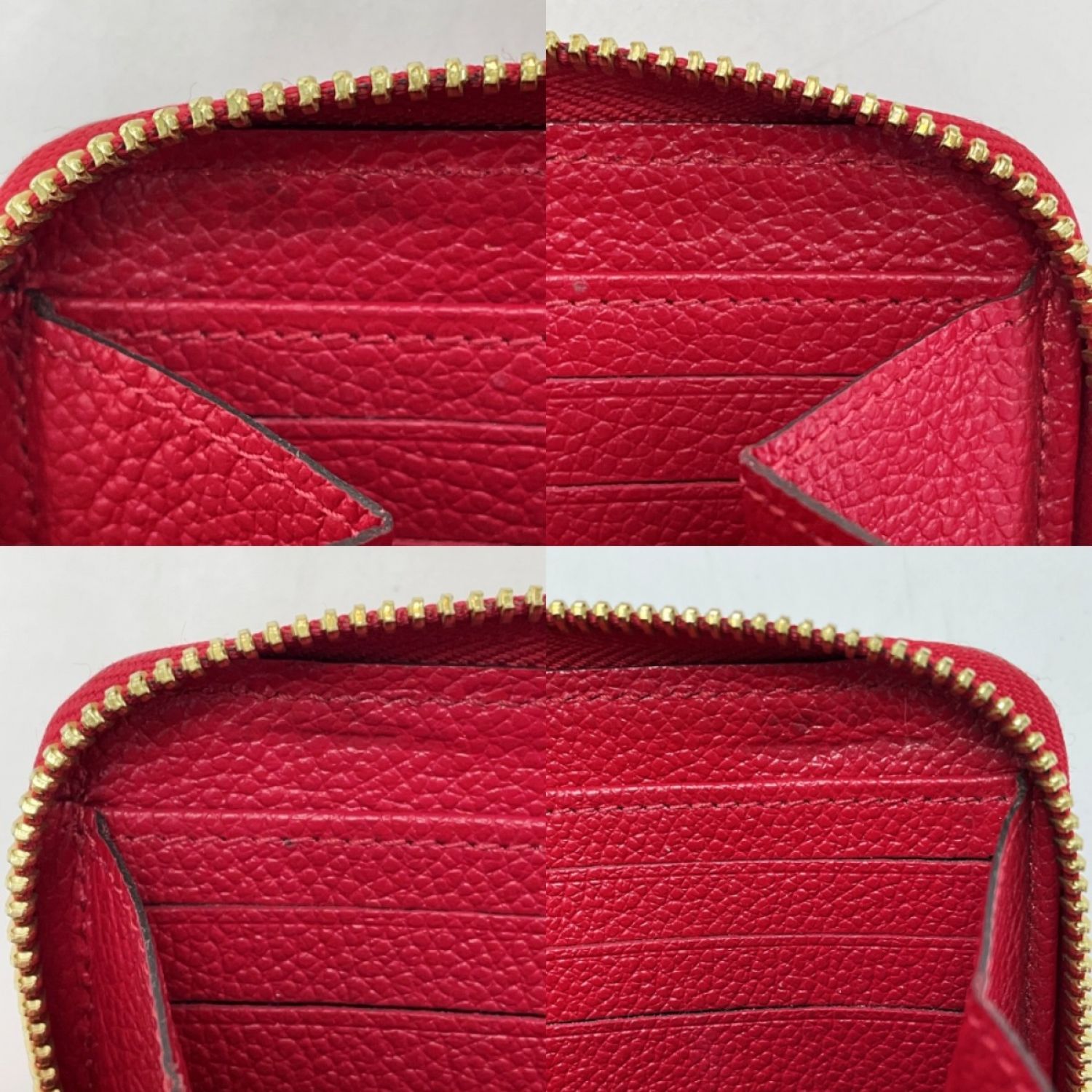Louis Vuitton, Bags, Authentic Louis Vuitton Monogram Wallet Emilie Wallet  Red M636
