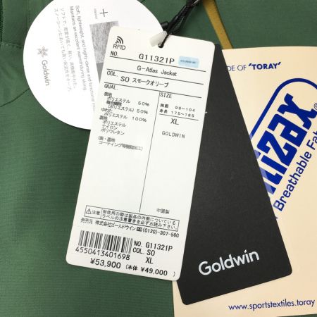  GOLDWIN ゴールドウィン アトラスジャケット SIZE XL メンズ G11321P グリーン
