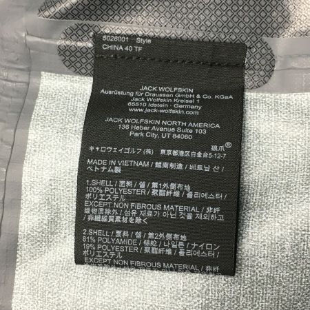  Jack Wolfskin ジャックウルフスキン JP DOWNPOUR JACKET SIZE M メンズ タグ付き JP DOWNPOUR JACKET オリーブ