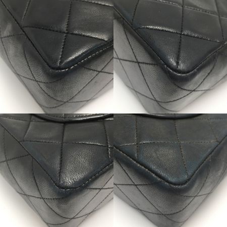  CHANEL シャネル マトラッセ バイカラー チェーンショルダーバッグ ストレートフラップ ギャランティカード有