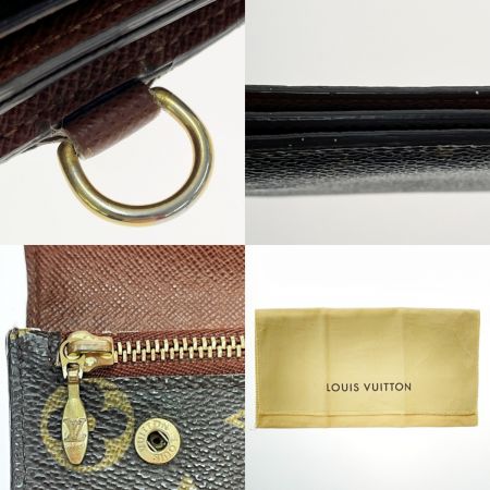  LOUIS VUITTON ルイヴィトン ポルトフォイユ・アコルディオン  M58008 エベヌ 長財布 モノグラム レディース ゴールド金具 布袋有