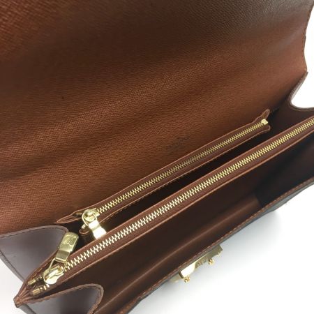  LOUIS VUITTON ルイヴィトン コンコルド ハンドバッグ M51190 エベヌ 布袋有