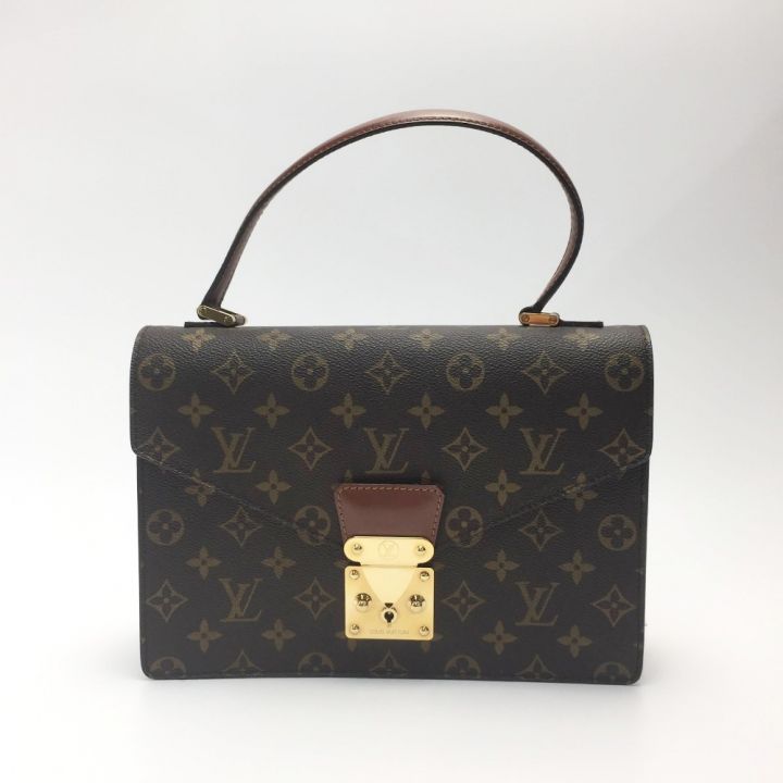 LOUIS VUITTON ルイヴィトン コンコルド ハンドバッグ M51190 エベヌ 布袋有｜中古｜なんでもリサイクルビッグバン