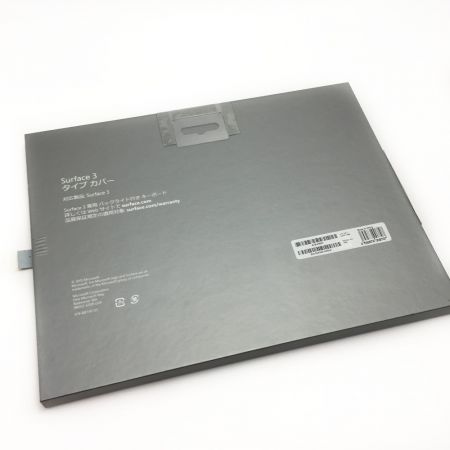  Microsoft マイクロソフト 《 Surface 3 専用キーボード タイプカバー 》ブラック / A7Z-00067