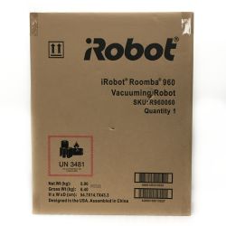 ☆☆ IROBOT アイロボット《 ロボット掃除機 ルンバ960 》R960060 960 Nランク