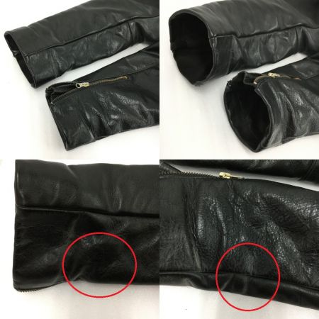  VANSON バンソン ライダース レザージャケット SIZE 50 メンズ 41773A-03 ブラック