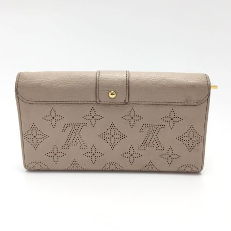  LOUIS VUITTON ルイヴィトン マヒナ ポルトフォイユ・イリス 長財布 M58139 トープ モノグラム レザー