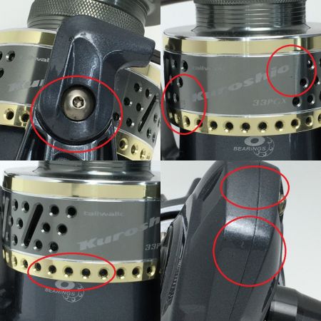  tailwalk テイルウォーク クロシオ 33PGX スピニングリール