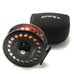 ☆☆ AMPEX アンペックス SK-P V リールポーチ付き フライリール 送料無料 Bランク