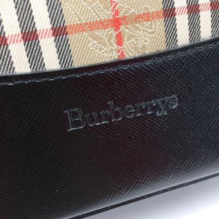  Burberrys バーバリーズ ホースフェリー チェック トートバッグ キャメル バーバリーチェック シャドーホース キャンバス×レザー