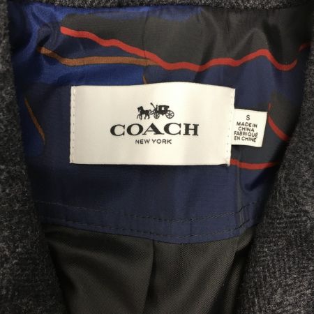  COACH コーチ チェスターコート SIZE S メンズ F33822 グレー