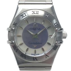 ☆☆ OMEGA オメガ コンステレーション 795.1203 シェル文字盤 クォーツ レディース 腕時計 Bランク