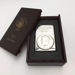☆☆ ZIPPO ジッポ ライター 1992年製 JOHN F.KENNEDY 没後30年 3000個限定 木製ケース Sランク