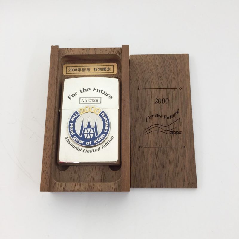 中古】 ZIPPO ジッポ ライター 2000年記念 特別限定 For the Future