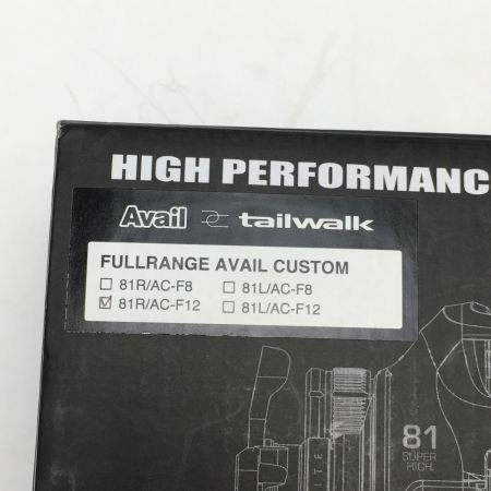  tailwalk テイルウォーク FULLRANGE 81R ベイトリール 箱付き