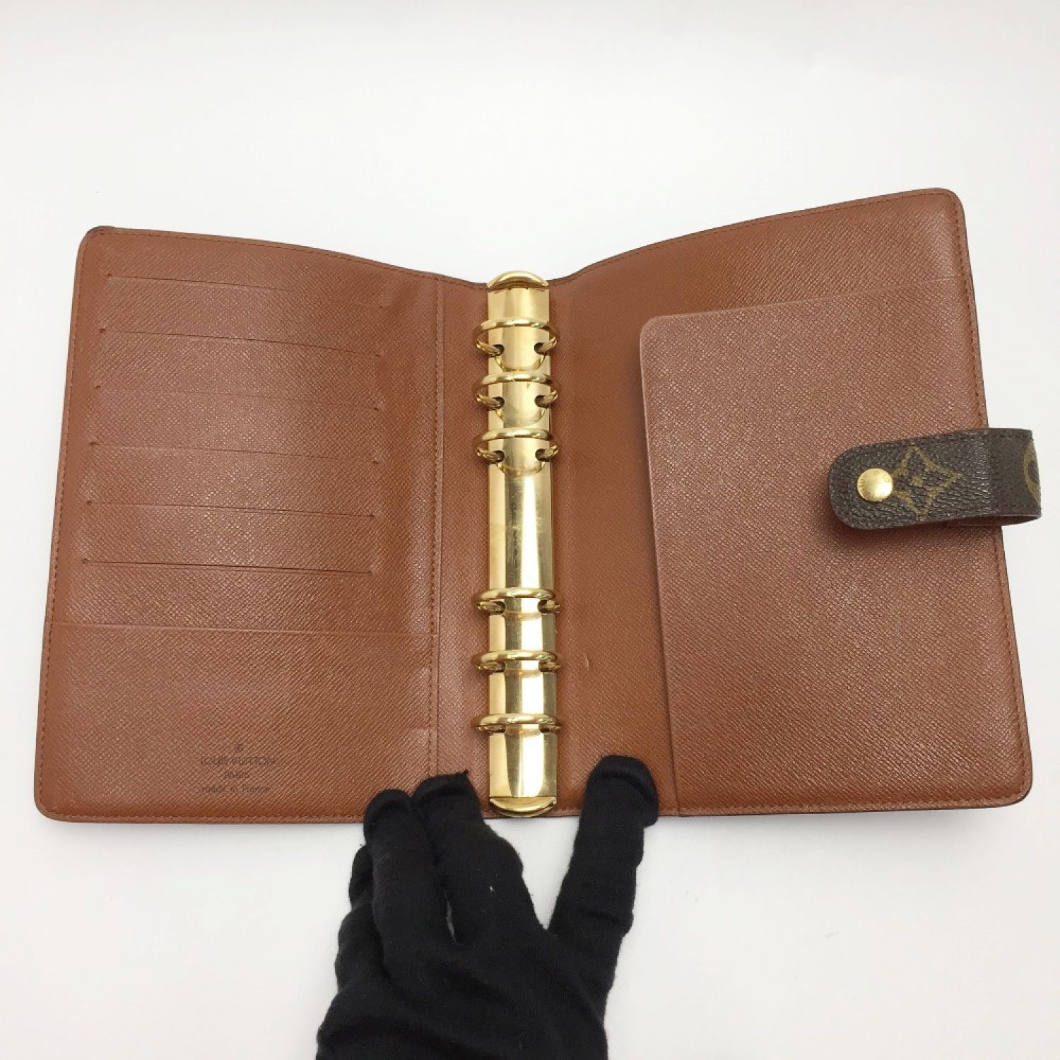 中古】 LOUIS VUITTON ルイヴィトン アジェンダMM 手帳カバー R20105