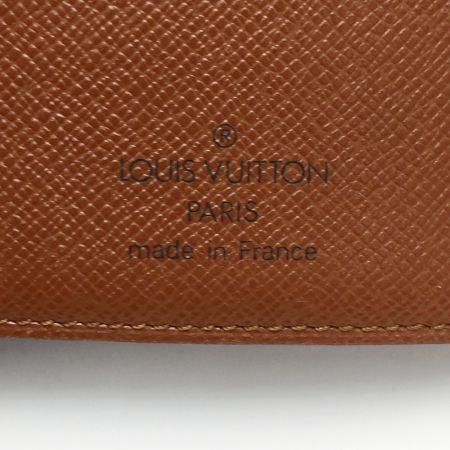  LOUIS VUITTON ルイヴィトン アジェンダMM 手帳カバー R20105 エベヌ 6穴式 システム手帳