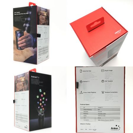   Anker アンカー《 モバイルプロジェクター 》Nebula Capsule / D4111512