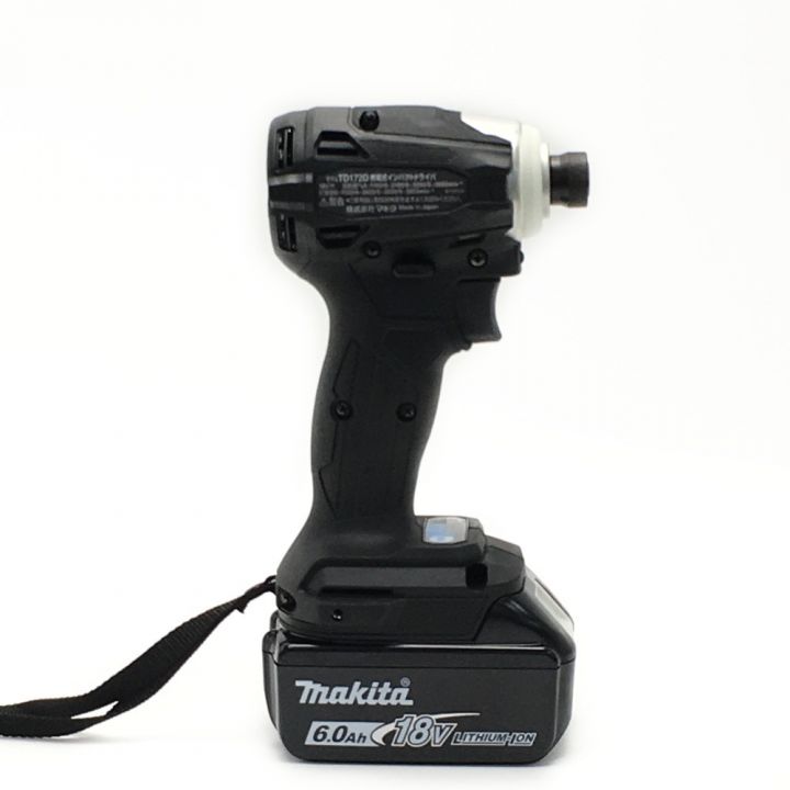 MAKITA マキタ 《 充電式インパクトドライバ 》ブラック / 18V / 6.0Ah / TD172DRGXB｜中古｜なんでもリサイクルビッグバン