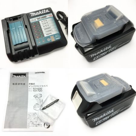  MAKITA マキタ 《 充電式インパクトドライバ 》イエロー / 18V / 6Ah / TD172DGXFY