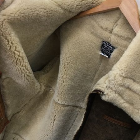  AVIREX アビレックス ムートンジャケット SIZE 38 メンズ AC-17755 ブラウン