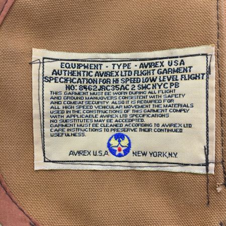  AVIREX アビレックス ムートンジャケット SIZE 38 メンズ AC-17755 ブラウン