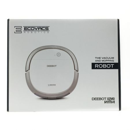  ECOVACS 《 ロボット掃除機  DEEBOT OZMO Slim15 》ホワイト / DK3G.10