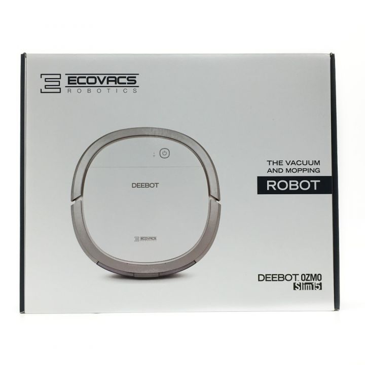 ECOVACS 《 ロボット掃除機 DEEBOT OZMO Slim15 》ホワイト / DK3G.10｜中古｜なんでもリサイクルビッグバン