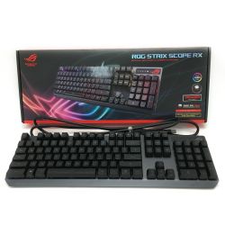 ☆☆ ASUS エイスース 《 ROG Strix Scope RX 》ブラック / 2021年製 / XA05 Aランク