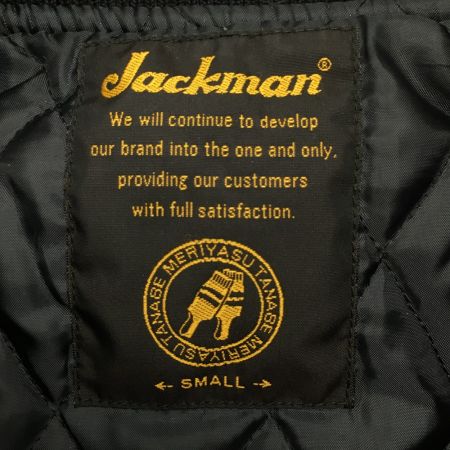  JACKMAN スタジャン ジャケット サイズ S メンズ JM8400 カーキ×ブラック