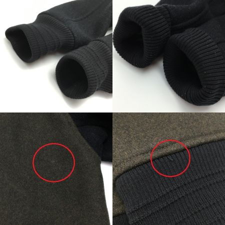  JACKMAN スタジャン ジャケット サイズ S メンズ JM8400 カーキ×ブラック