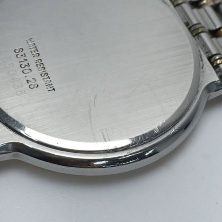  WALTHAM ウォルサム アンティーク 63130.26 ゴールド文字盤 クォーツ デイト メンズ 腕時計