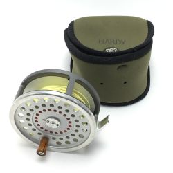 ☆☆ HARDY ハーディー MARQUIS マーキス SALMON No.2 フライリール ポーチ付き Bランク
