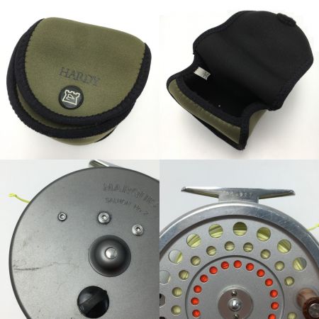  HARDY ハーディー MARQUIS マーキス SALMON No.2 フライリール ポーチ付き