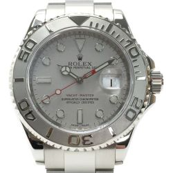 ☆☆ ROLEX ロレックス ヨットマスター ロレジウム Z番 16622/Z806767 シルバー 自動巻き メンズ 腕時計 箱・ギャランティ有 Bランク