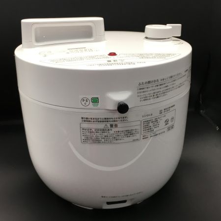  siroca シロカ 《 電気圧力鍋 4L 》ホワイト / SP-4D151