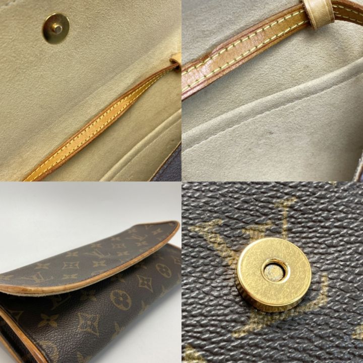 LOUIS VUITTON ルイヴィトン モノグラム ポシェット・ツインGM M51852 ショルダーバッグ｜中古｜なんでもリサイクルビッグバン