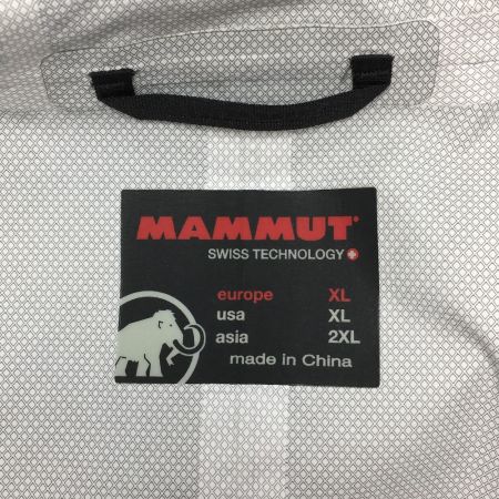 MAMMUT マムート ジャケット SIZE 2XL メンズ 1010-09580 ブラック Bランク