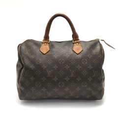 ☆☆ LOUIS VUITTON ルイヴィトン モノグラム スピーディ30 M41526 ハンドバッグ パドロック・キー有 Cランク