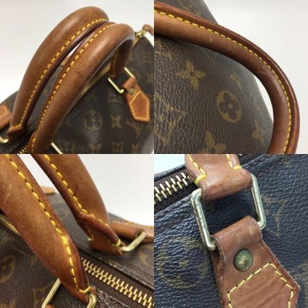  LOUIS VUITTON ルイヴィトン モノグラム スピーディ30 M41526 ハンドバッグ パドロック・キー有