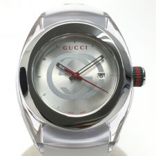 中古】 GUCCI グッチ バングルウォッチ 2400L ブラック文字盤 クォーツ