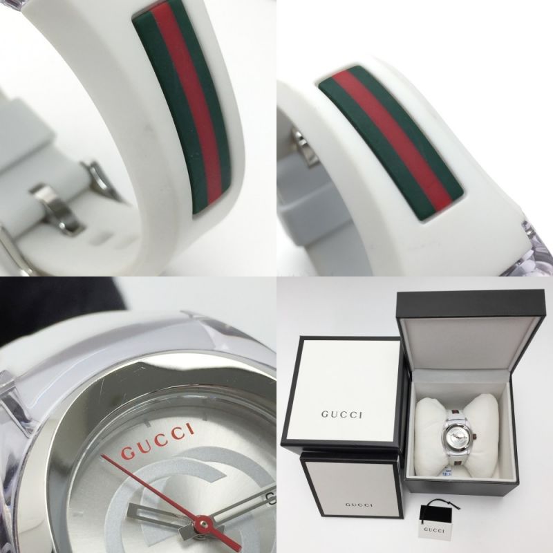 中古】 GUCCI グッチ シンク デイト シェリーライン 137.3